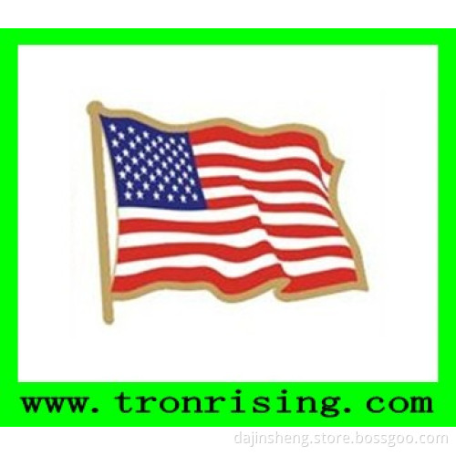 Metal Flag Badge DJ-B30